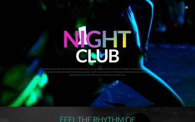 Modello WordPress Responsive #51986 "Party"