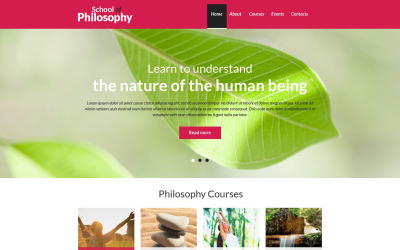 Responsive Spiritual Enlightenment Club Drupal Template #51997