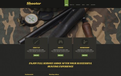 Responsivt Shooting Responsive Joomla Template Joomla-mall #51980