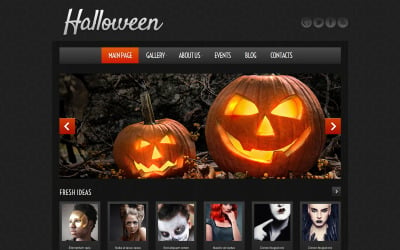 WordPress-tema för Halloween Atmosphere