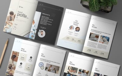 Brand Profile Template_(PSD)