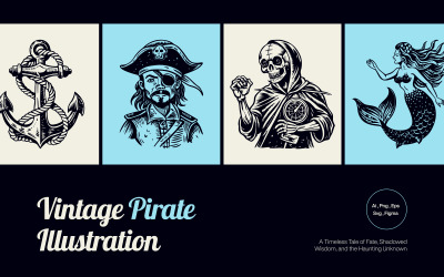 Vintage Pirate Icon Collection
