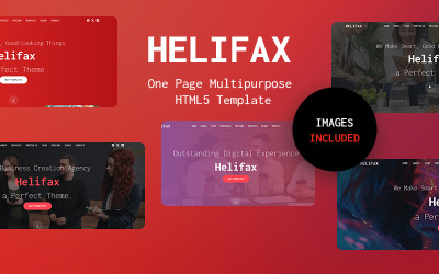 Helifax Web Agency - 多用途 HTML5 模板