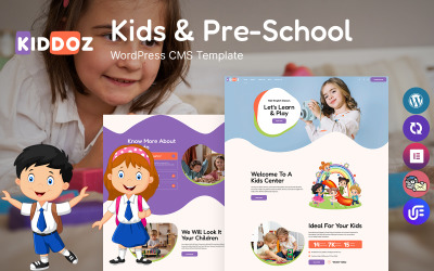 Kiddoz - Çocuklar ve Okul Öncesi WordPress Teması