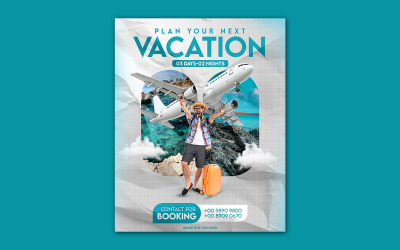 Travel Social Media  Post Template