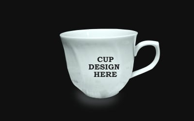Cup  Mockup PSD Template Design 3