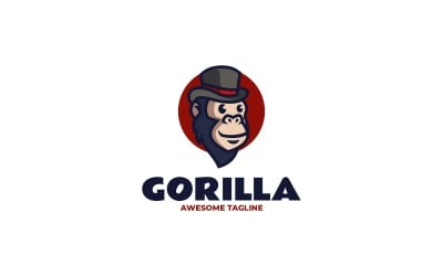 Gorilla Mascot Logo Design
