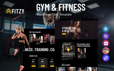 Fitzy - Tema de WordPress para gimnasios y clubes de fitness
