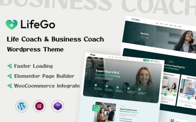 Lifego - Šablona WordPress pro kouče v oblasti životního stylu a podnikání