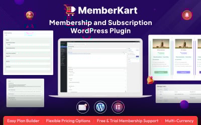 Memberkart - Membership and Subscription WordPress Plugin