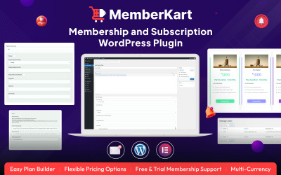 Memberkart - WordPress-plug-in voor lidmaatschap en abonnement