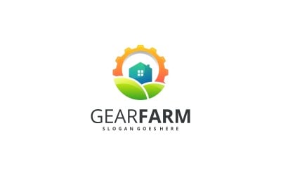 Modern Colorful Farm Logo Design