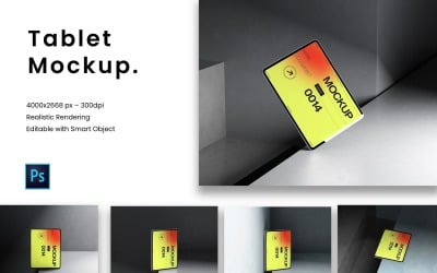 Modern Tablet Mockup Presentation Template