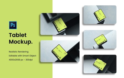 Modern Tablet Presentation Mockup