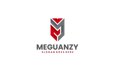 Monogramm-Logo-Design mit dem Buchstaben M 14