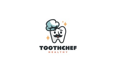 Tooth Chef – Cute Mascot Logo Design