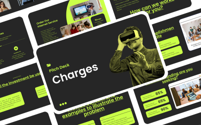 Üzleti - Pitch Deck prezentáció PowerPointtal