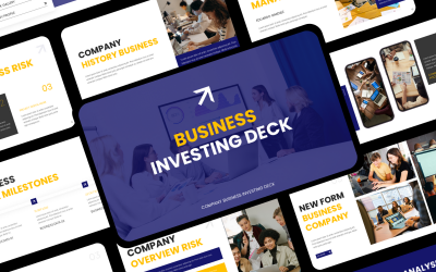 Business Investment Pitch Deck ketnote