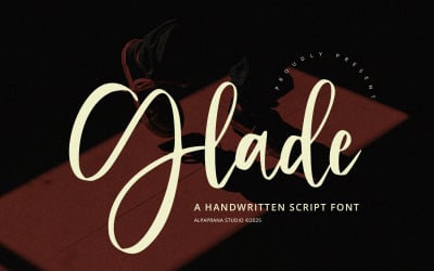 Glade - Handwritten Script Font