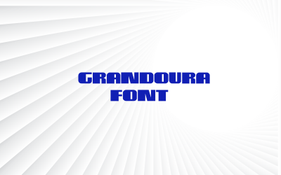Grandoura font-Regular-060-25
