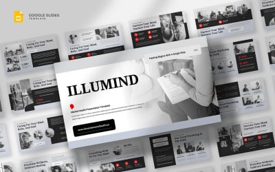Illumind - Szablon Google Slides dotyczący zdrowia psychicznego