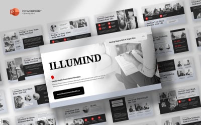 Illumind - 心理健康 Powerpoint 模板