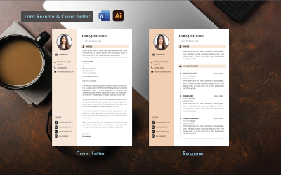 Lara Resume & Cover Letter Template