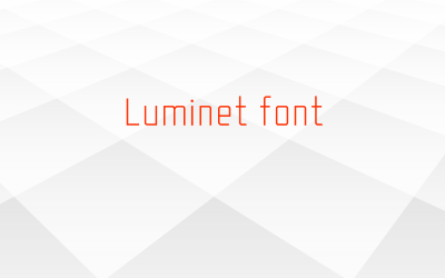 Luminet font-Regular-061-25
