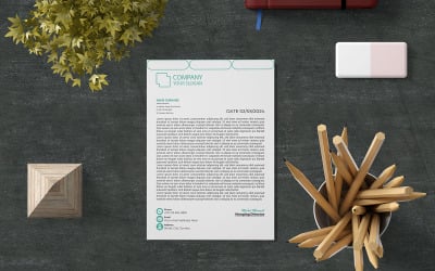 Creative Letterhead Template Design (02)