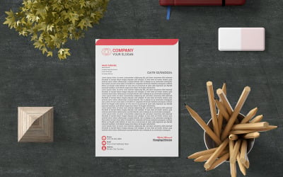 Creative Letterhead Template Design (03)