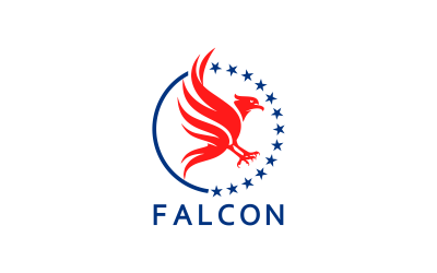 Custom Design Falcon Logo Template
