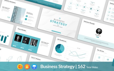 Strategix – Шаблон презентации бизнес-стратегии