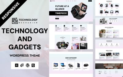 Tecnología - Tema WooCommerce Elementor para electrónica y gadgets
