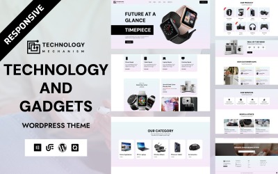 Teknoloji - Elektronik ve Gadget WooCommerce Elementor Teması