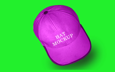 Hat  Mockup PSD Template Design 10