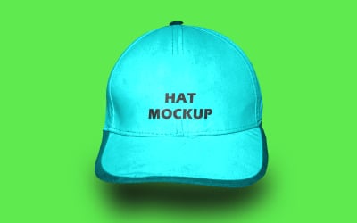 Hat  Mockup PSD Template Design 3