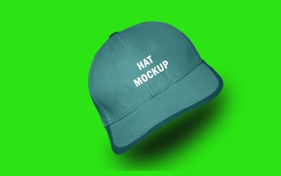 Hat  Mockup PSD Template Design 6