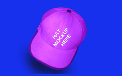 Hat  Mockup PSD Template Design 9