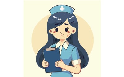 Illustration Nurse Character