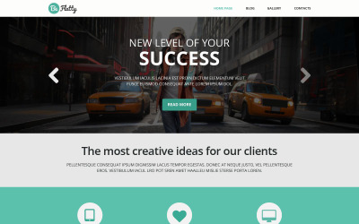 Kreatives Projekt WordPress Theme