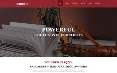 Muse Template over Advocatenkantoor №52048