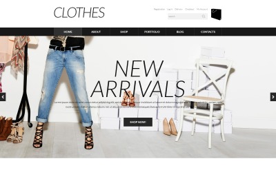 Responzivní WooCommerce motiv "Designer Clothes" #52066