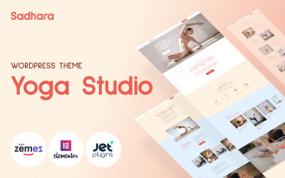 Sadhara - Fitness Merkezi ve Yoga Stüdyosu WordPress Teması