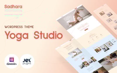 Sadhara - Tema WordPress do Yoga Studio