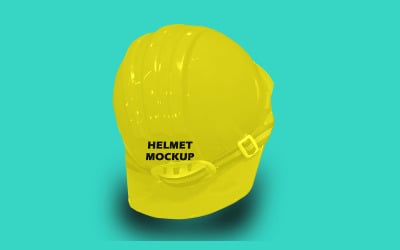 Helmet Mockup PSD Template Design 1