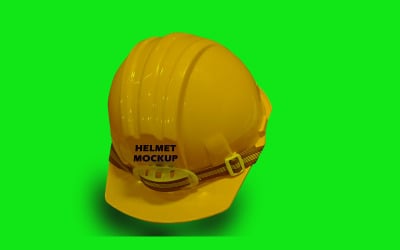 Helmet Mockup PSD Template Design 2