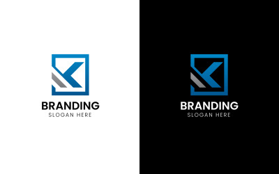 Letter K company logo-896