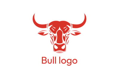 Szablon koncepcji projektu logo byka