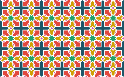 Colorful Geometrical Pattern Background