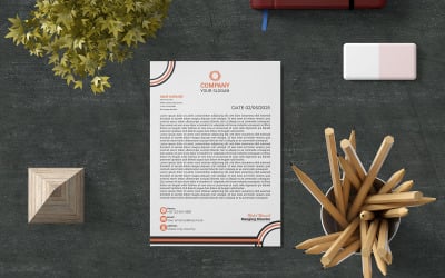 Creative Letterhead Template Design (35)